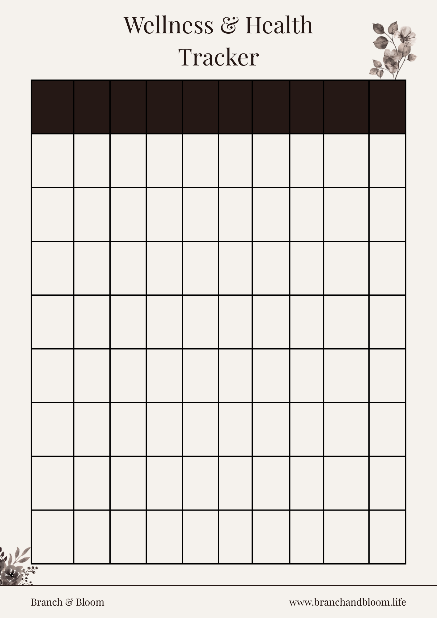 Wellness & Health Tracker